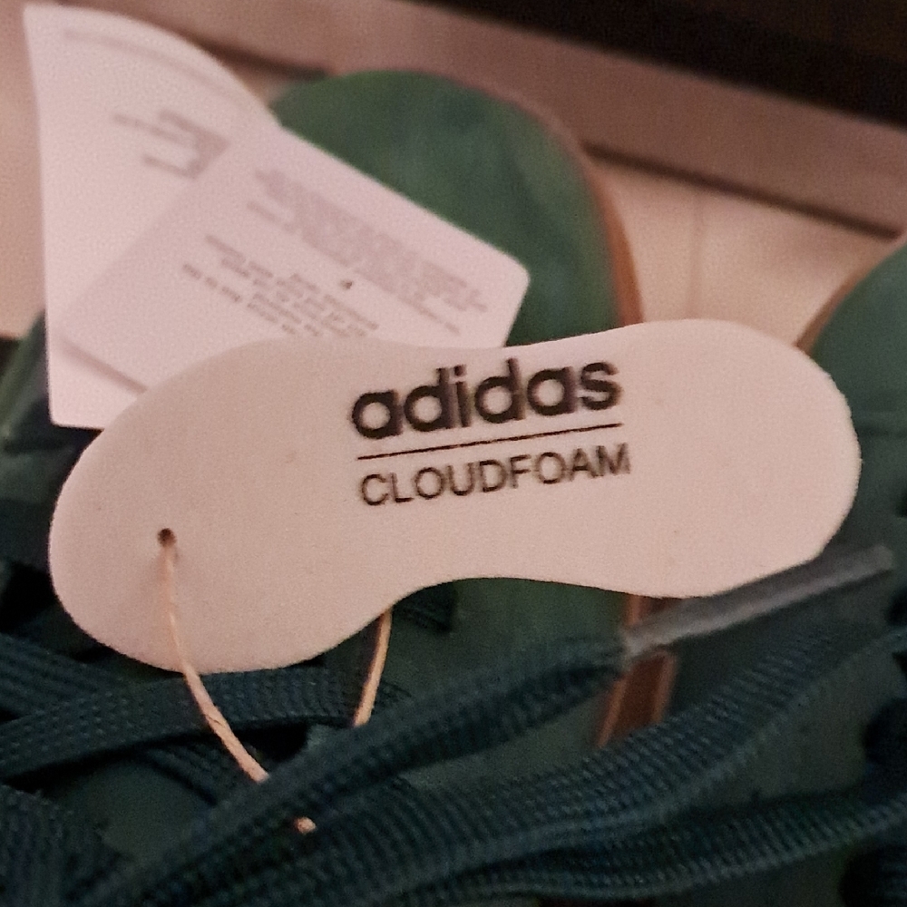 New Adidas Men's Advantage 2.0 In Collegiate Lemon Green, Suede - Picture 5 of 7